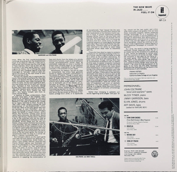 The John Coltrane Quartet Plays