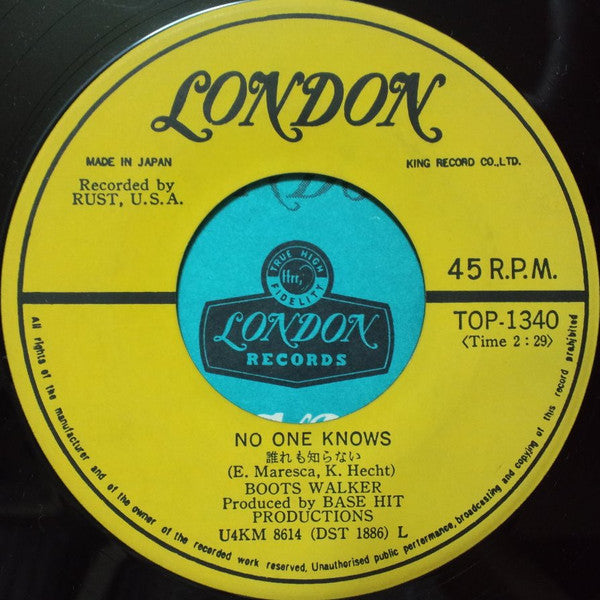 Geraldine / No One Knows