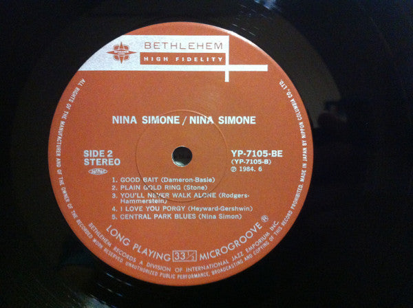 Little Girl Blue = ニーナ・シモン・ファースト・レコーディング