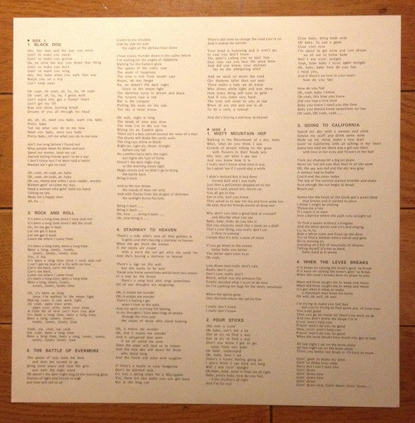 IV = レッド・ツェッペリン IV