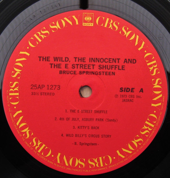 The Wild, The Innocent & The E Street Shuffle