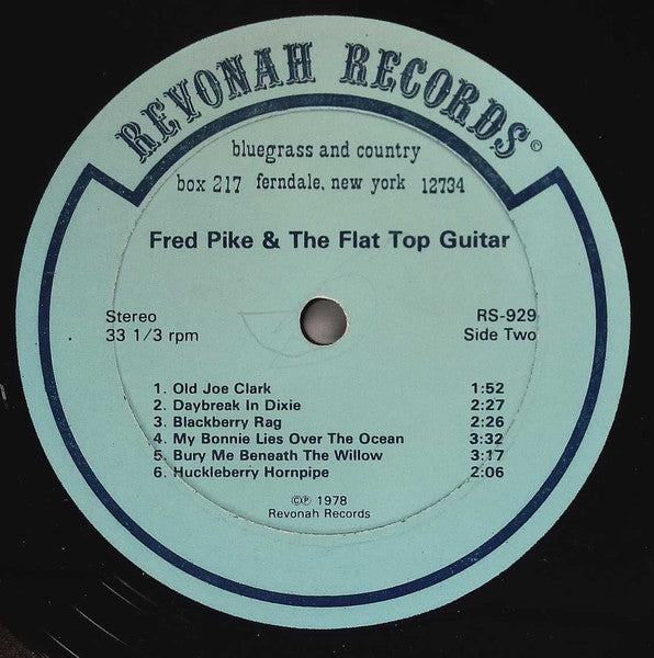 Fred Pike And The Flat Top Guitar