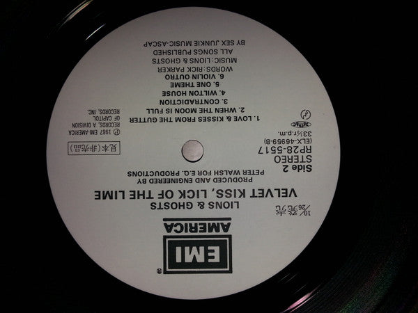 Velvet Kiss, Lick Of The Lime