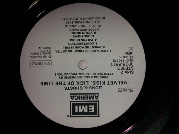 Velvet Kiss, Lick Of The Lime