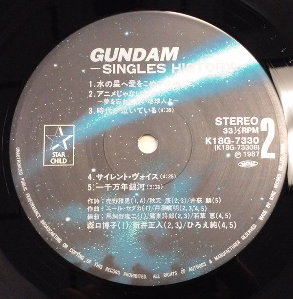 Gundam Singles History