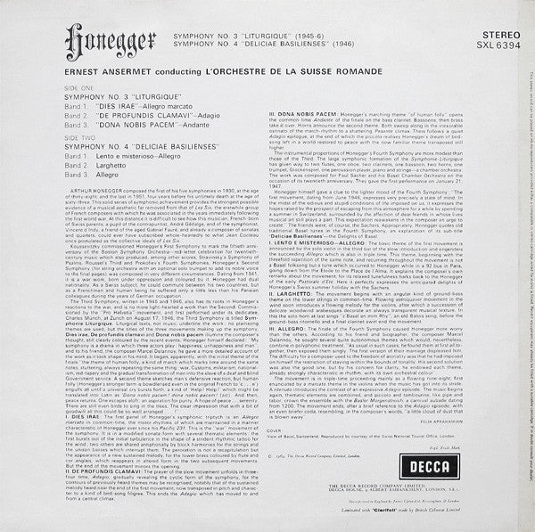 Symphony No. 3 Liturgique / Symphony No. 4 Deliciae Basilienses