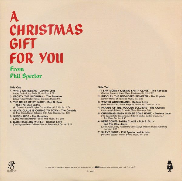 A Christmas Gift For You From Phil Spector