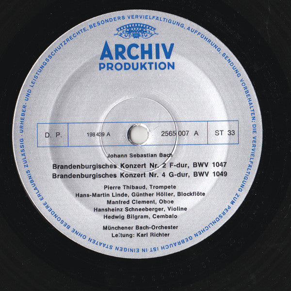 6 Brandenburgische Konzerte