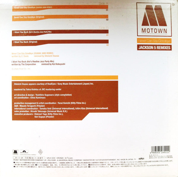 Jackson 5 Remixes - Never Can Say Goodbye