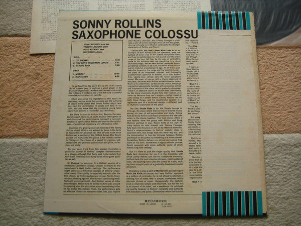 Saxophone Colossus
