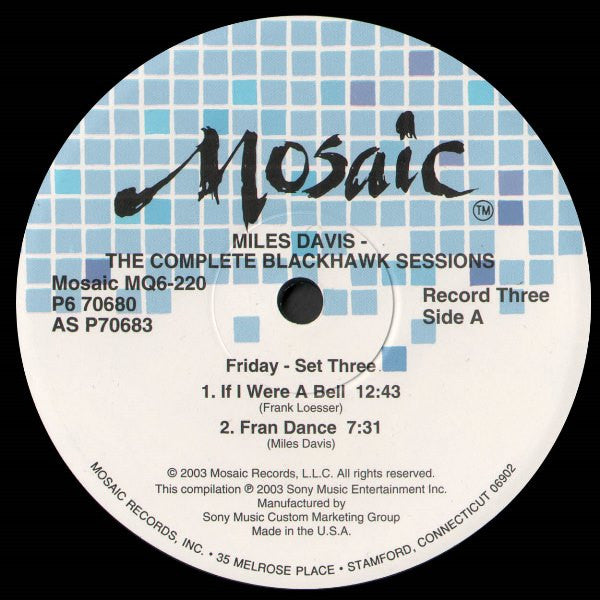 The Complete Blackhawk Sessions