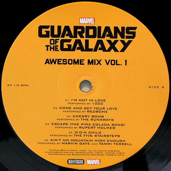 Guardians Of The Galaxy Awesome Mix Vol. 1