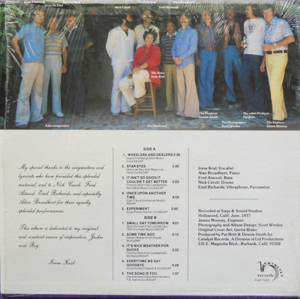 Release: Kral Space-Vinyl-US-1977-CAT-7625-5306612