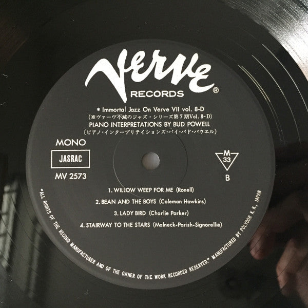 Piano Interpretations By Bud Powell