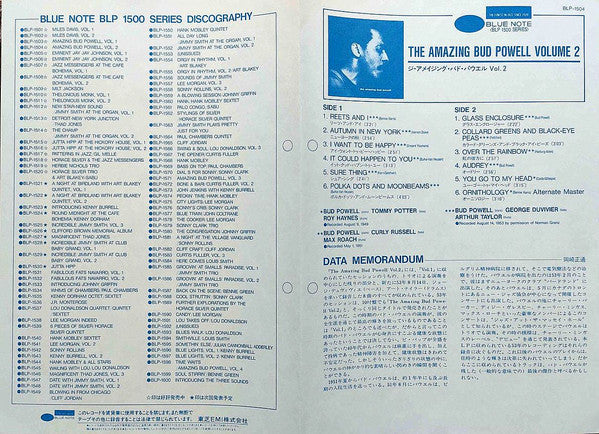 The Amazing Bud Powell, Volume 2