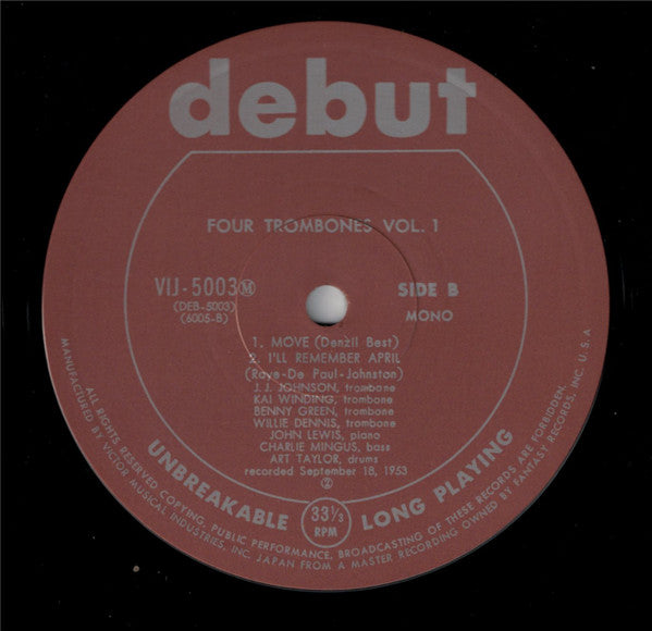 Four Trombones Vol. 1
