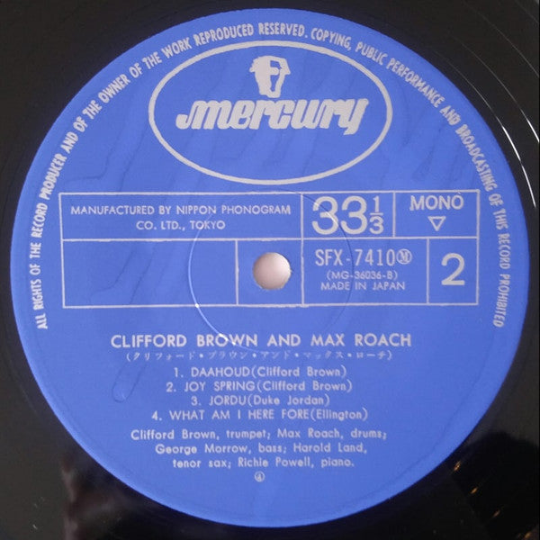 Clifford Brown And Max Roach