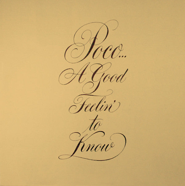 A Good Feelin' To Know