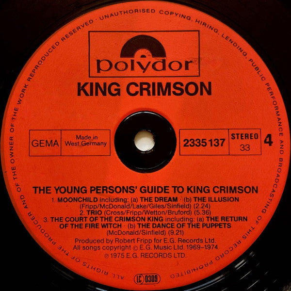 The Young Persons' Guide To King Crimson