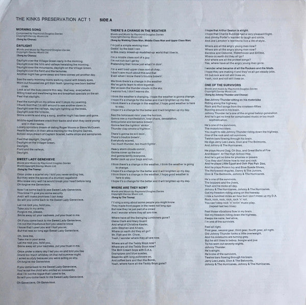Preservation Act 1