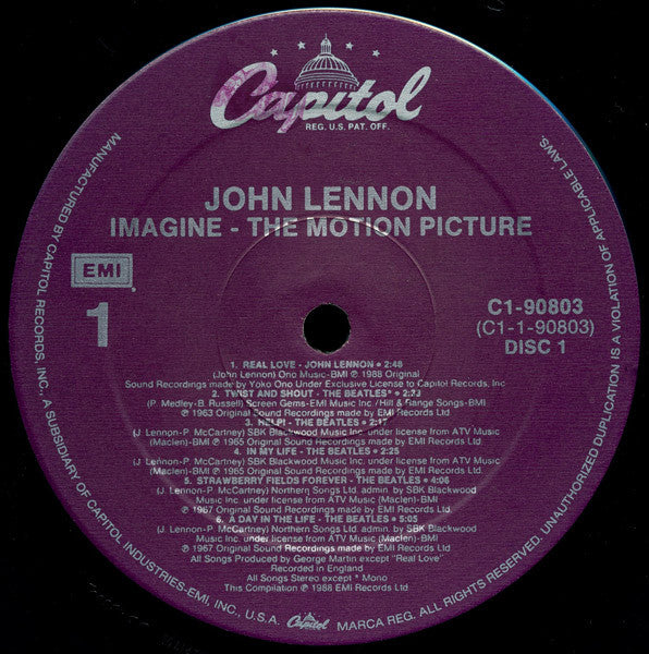 Imagine (Music From The Original Motion Picture)