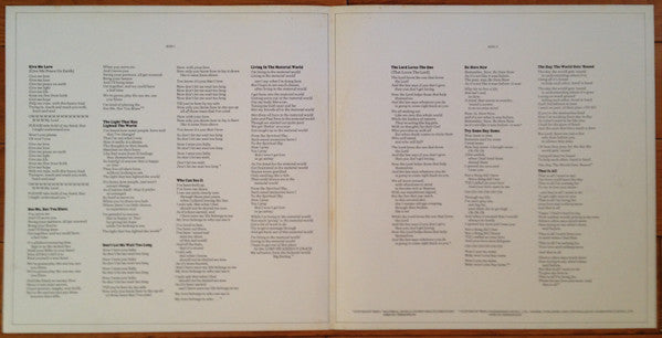 Living In The Material World