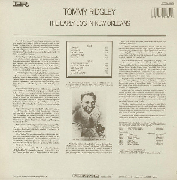 The Early 50's In New Orleans