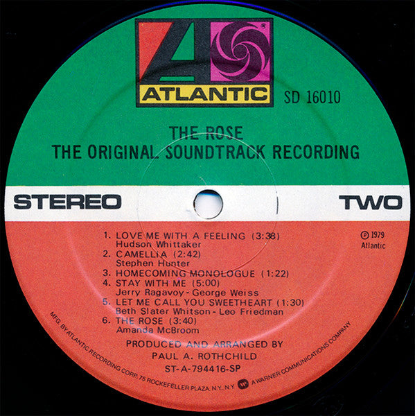 The Rose - The Original Soundtrack Recording