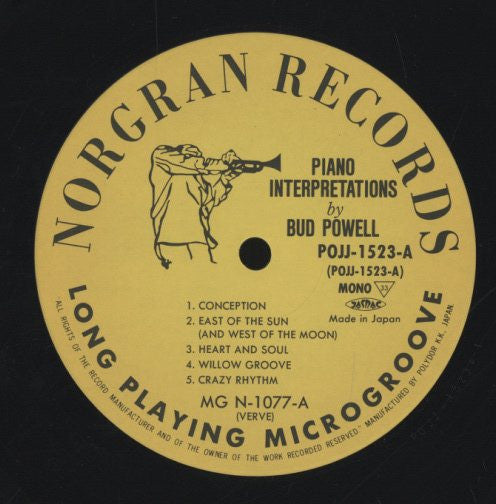 Piano Interpretations By Bud Powell