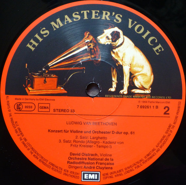 Violinkonzert in D Major, Op. 61