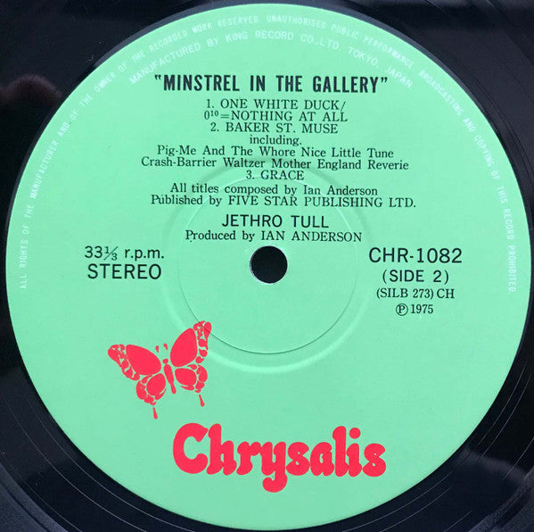 Minstrel In The Gallery