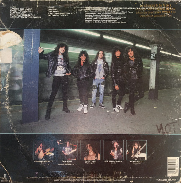 Release: Among The Living-Vinyl-US-1987-7 90584-1, 90584-1-6809530