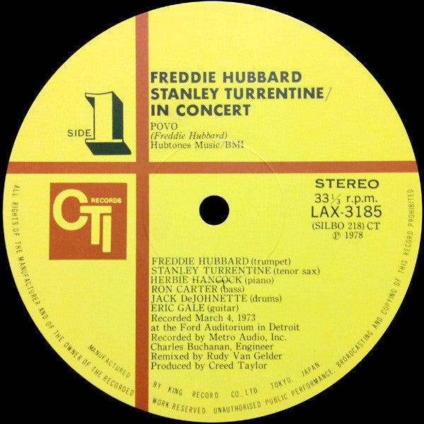 In Concert Volume One