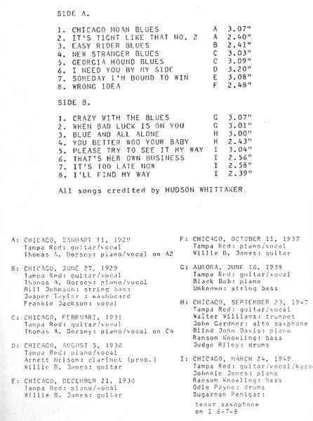 Crazy With The Blues