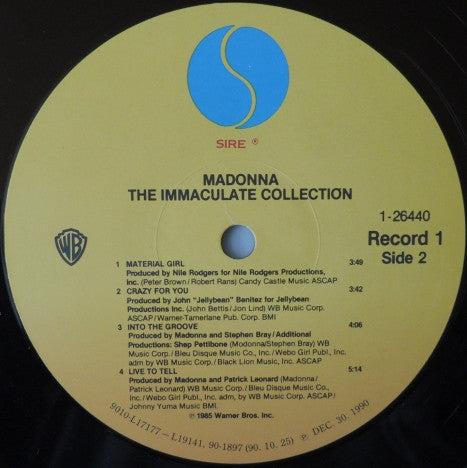 The Immaculate Collection