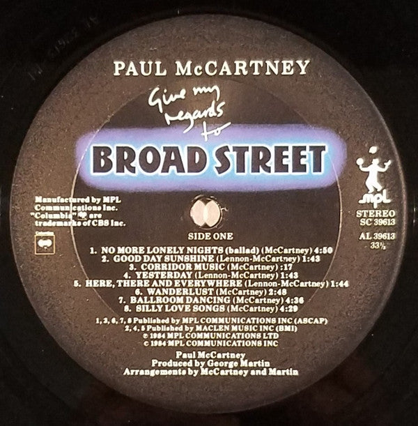 Give My Regards To Broad Street