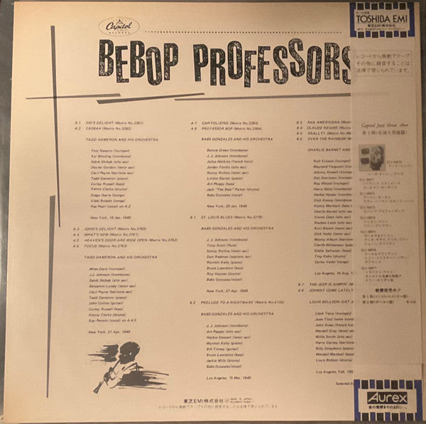 Bebop Professors