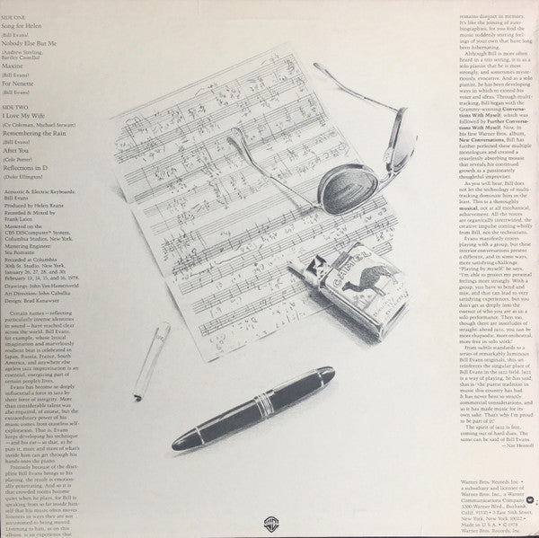 Release: New Conversations-Vinyl-US-1978-BSK 3177-1220420