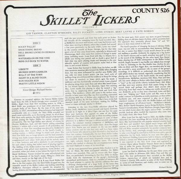 Old Time Fiddle Tunes And Songs From North Georgia Volume 2