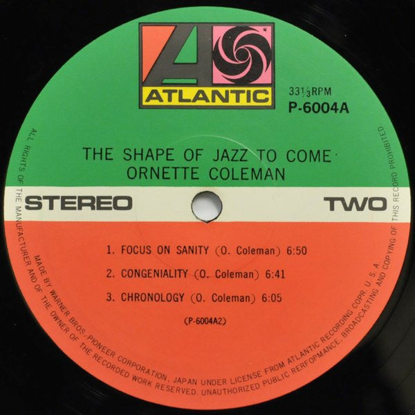 The Shape Of Jazz To Come