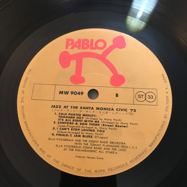 Jazz At The Santa Monica Civic '72