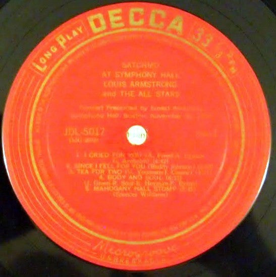 Satchmo At Symphony Hall Vol.2