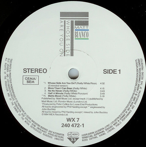 Whose Side Are You On