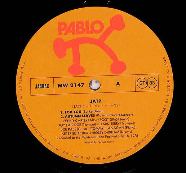 JATP (Jazz At The Philharmonic At The Montreux Jazz Festival 1975)