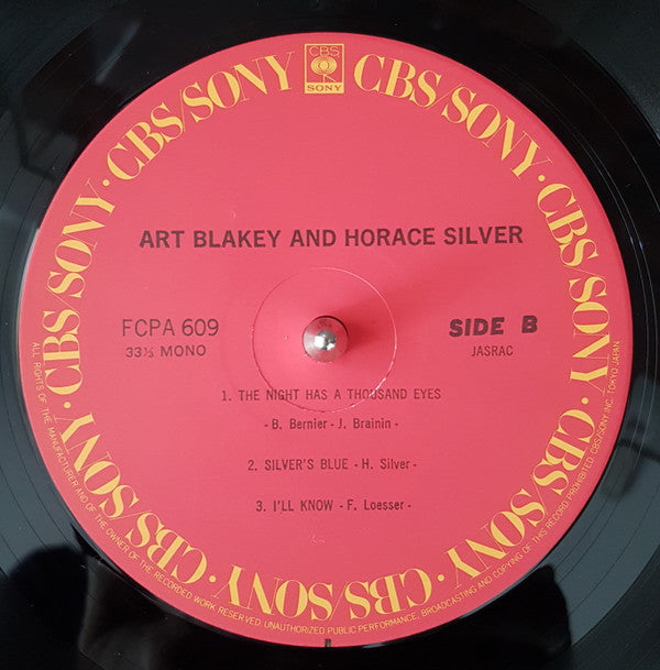 Art Blakey And Horace Silver