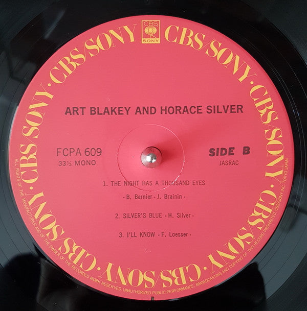 Art Blakey And Horace Silver