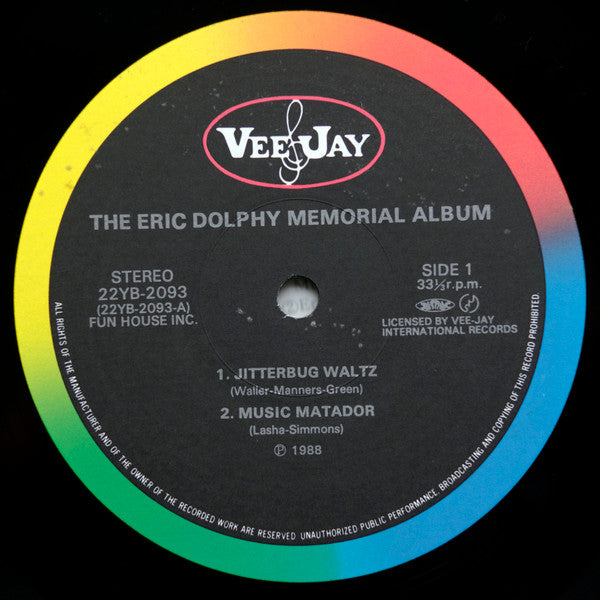 The Eric Dolphy Memorial Album
