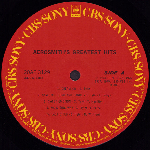 Aerosmith's Greatest Hits