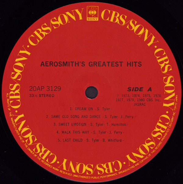 Aerosmith's Greatest Hits