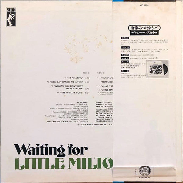 Waiting For Little Milton